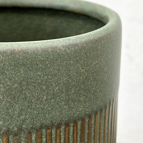 ミネルバ:トール緑(直径約13cm・高さ21.5cm)