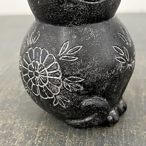 オブジェ(ねこ)(11131)(高さ12.8cm)