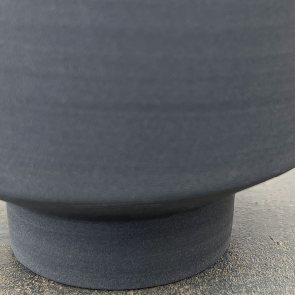花脊（はなせ）黒S（直径9.8ｃｍ）・鉢のみ