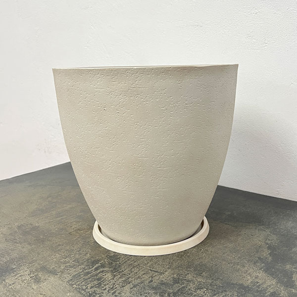 イネガルポットMW（受皿付）（MS1546）直径28cm、高さ27cm