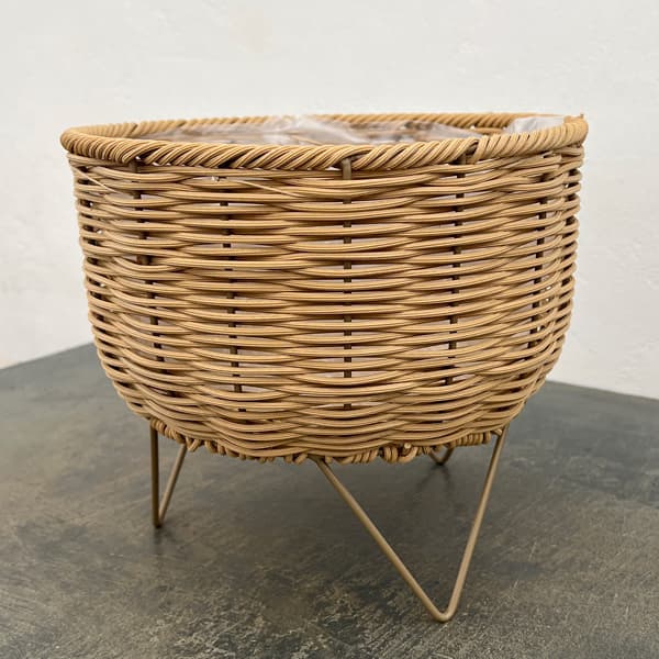 クルブ:スタンド L/ベージュ/PB05BG(直径25cm、高さ22cm)