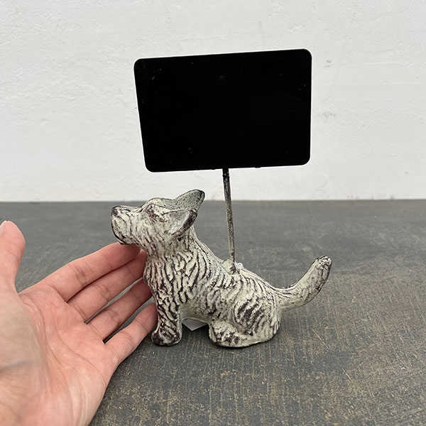 ドッグプレートスタンド（6272）（高さ17cm）