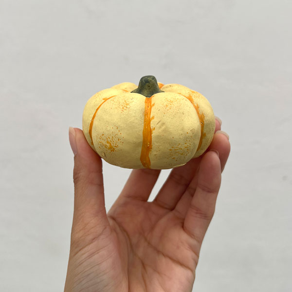 パンプキンオブジェA-YE / イエロー(HG19YE)高さ4.5cm