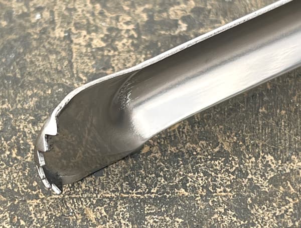 草抜きトング シルバー(16.5×5×2cm)