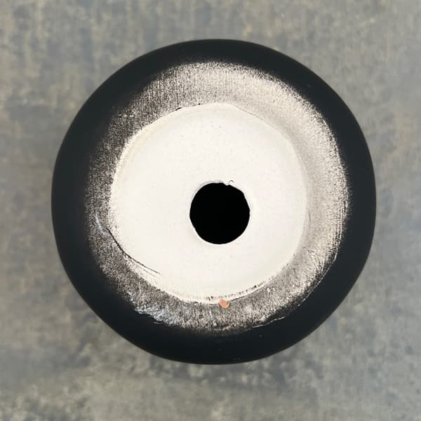ルーアン:黒S(直径約10.5cm)・皿付き