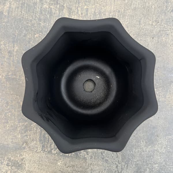 ルーアン:黒M(直径約12.5cm)・皿付き