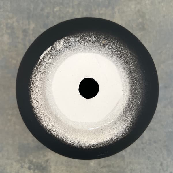ルーアン:黒M(直径約12.5cm)・皿付き