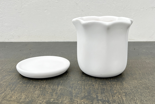 ルーアン:白S(直径約10.5cm)・皿付き