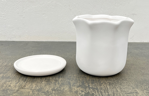 ルーアン:白M(直径約12.5cm)・皿付き