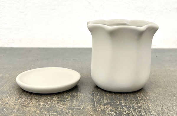 ルーアン:ベージュS(直径約10.5cm)・皿付き