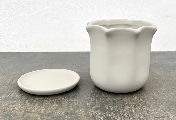 ルーアン:ベージュM(直径約12.5cm)・皿付き