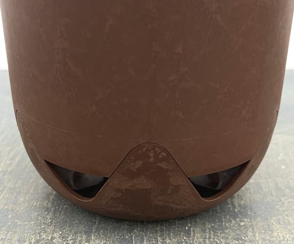 KAFUポットプランター　5号　渋茶色(ブラウン)