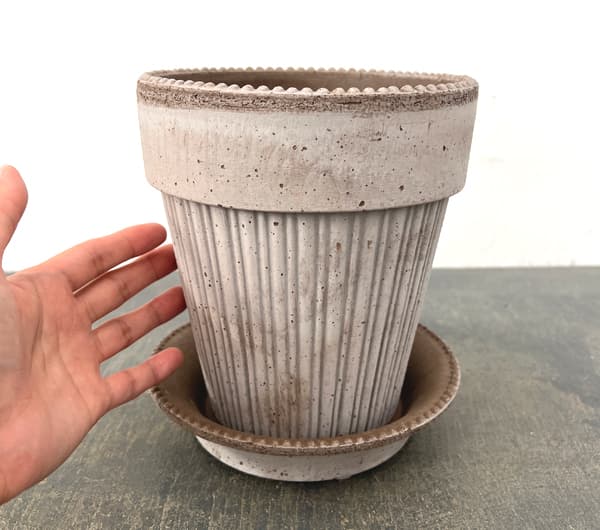 BERGS POTTER：シモナ16 グレー(直径16cm)45241