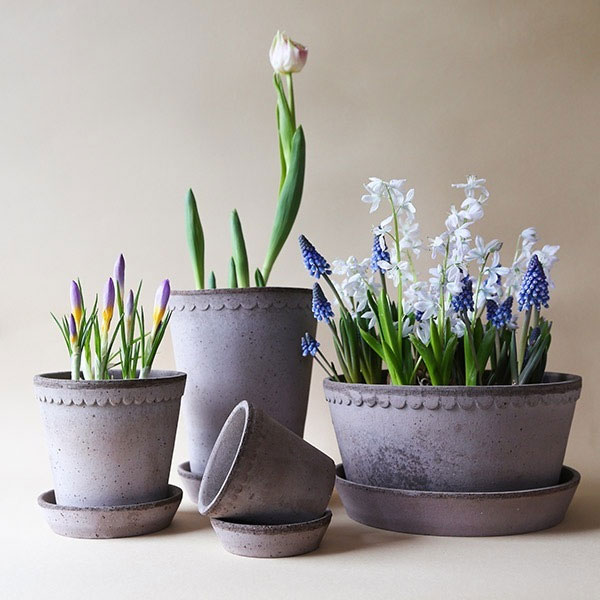 BERGS POTTER:ヘレナ12 グレー(直径12cm)45752