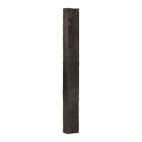 [送料無料]ＦＲＰ製 高耐久枕木 高さ１９０cm 厚み１３cm「DURRA（デューラ）」アンティークブラウン1本（FMG-1900DBR）