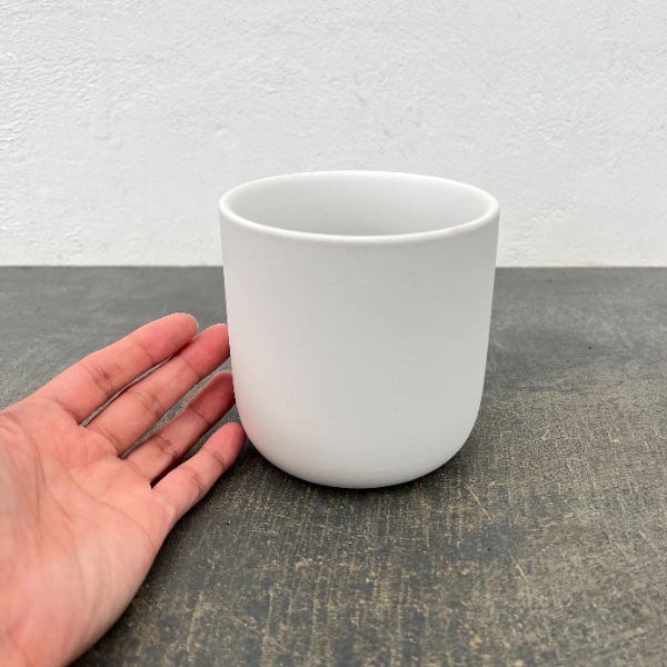 アクアテラポット：ベーシックラウンド10.5（器のみ・苗別売）直径12cm、高さ9.5cm