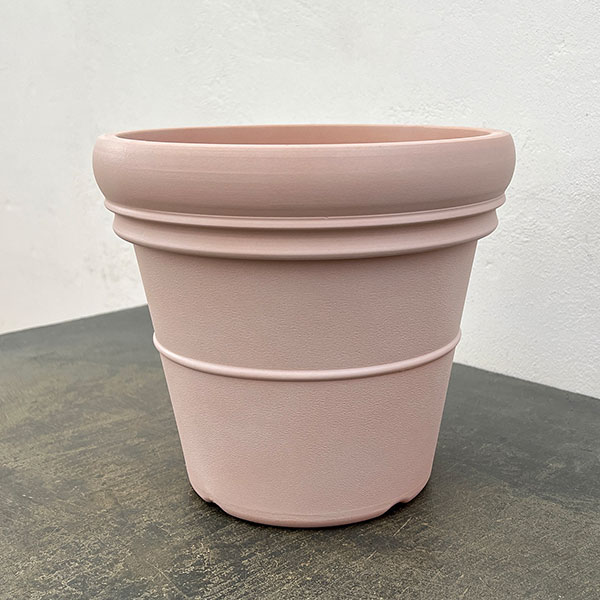 プラスチックポット:ミラノ/ベージュ 直径22.8cm(ML001-9/B)