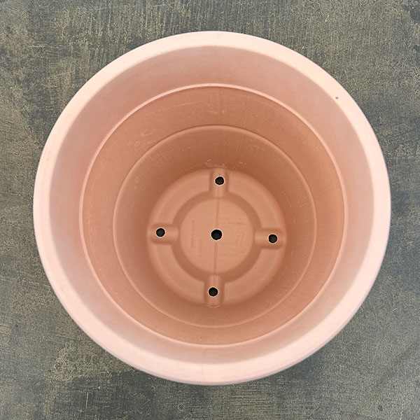プラスチックポット:ミラノ/ベージュ 直径22.8cm(ML001-9/B)