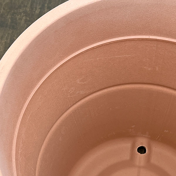 プラスチックポット:ミラノ/ベージュ 直径22.8cm(ML001-9/B)