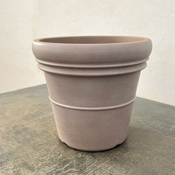 プラスチックポット:ミラノ/モカ 直径22.8cm(ML001-9/M)