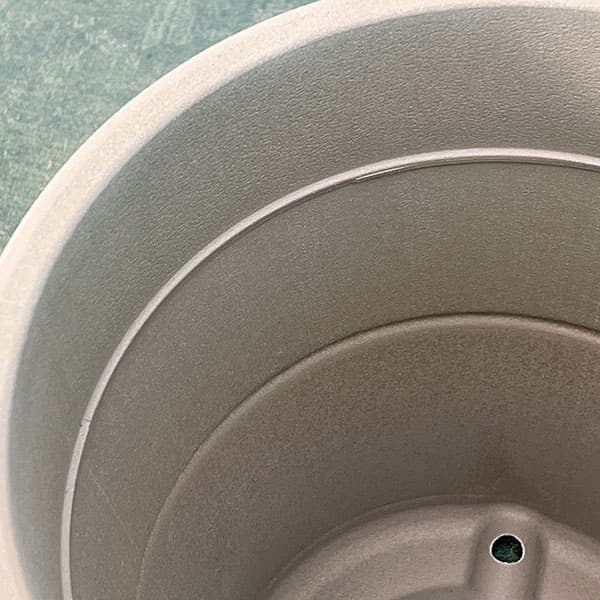 プラスチックポット:ミラノ/モカ 直径22.8cm(ML001-9/M)