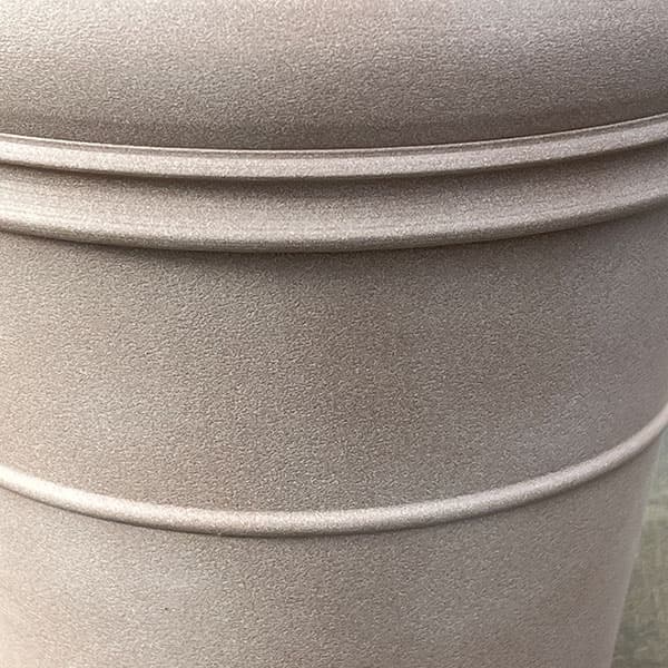 プラスチックポット:ミラノ/モカ 直径22.8cm(ML001-9/M)