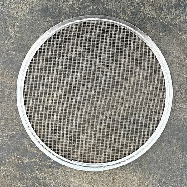 ステンレス フルイ 直径21cm・アミ3枚付(1373)