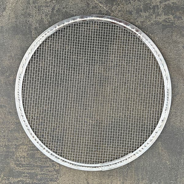 ステンレス フルイ 直径21cm・アミ3枚付(1373)