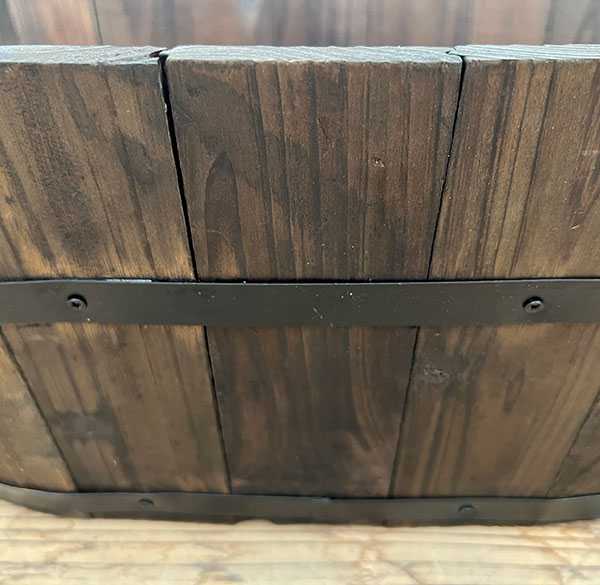 焼杉プランター：小判（大）