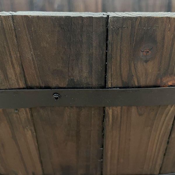 焼杉プランター：小判（中）