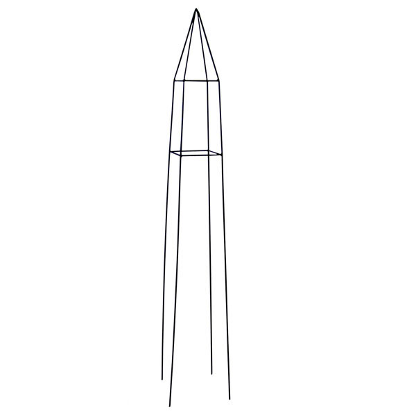 楽々とんがりオベリスクAK-1700:ブラック(高さ170cm、幅18.5cm) 2本セット