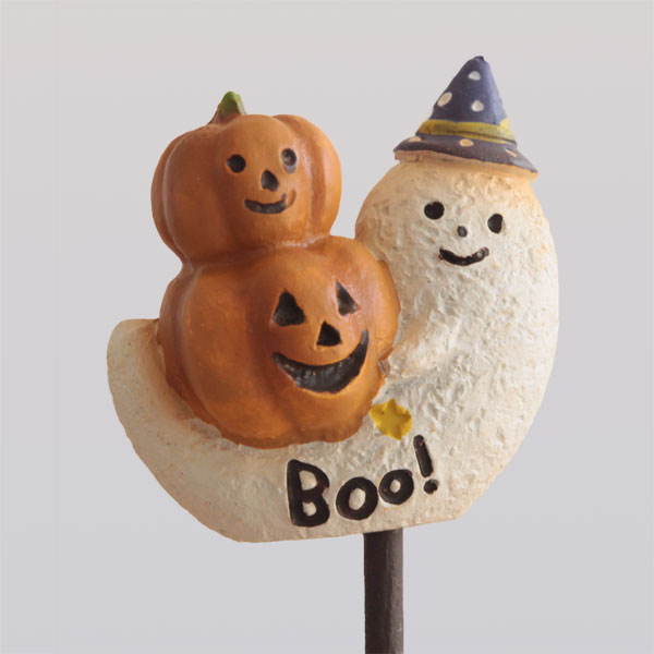ハロウィンピック:おばけと黒猫ブーピック 3本セット