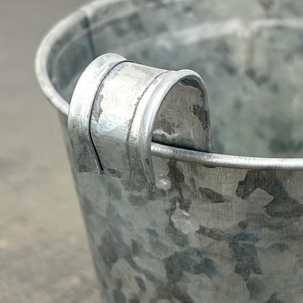 フォレットシルバーブリキポット 3396-B(直径11cm)