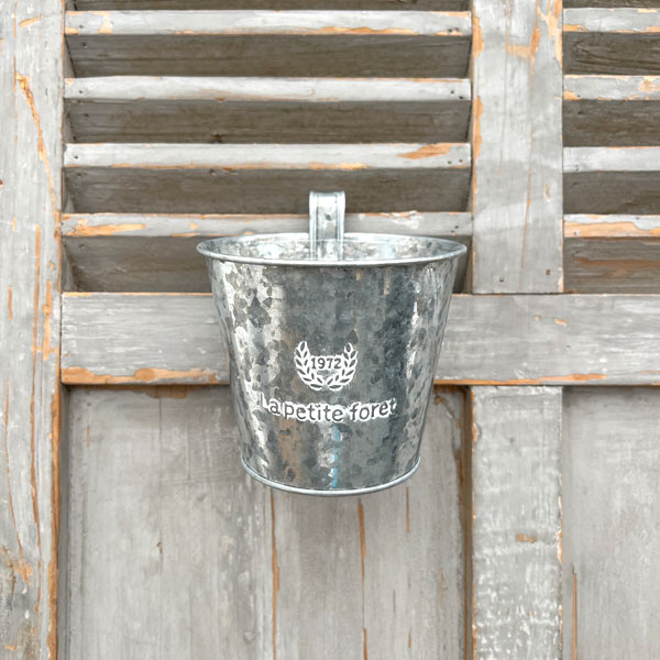 フォレットシルバーブリキポット 3396-B(直径11cm)