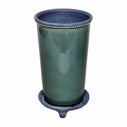 グレーズポット：GPH-14　ヒスイ（直径14cm）