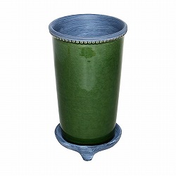 グレーズポット：GPH-11　グリーン（直径11.5cm）