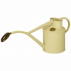 [2026年2月頃]165/2/CRM：ホーズ（Haws）のじょうろ メタルインドアカン1リットル クリーム