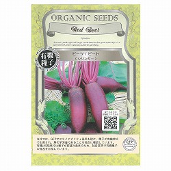 野菜の種：有機種子　ビーツ（シリンダー）[タネ]