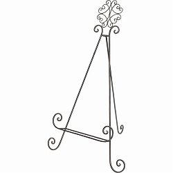 イーゼルスタンドブラックＬ（6537）