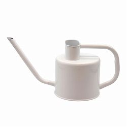 ジョウロ(スチール)1.7L：スチールウォータリングカン1.7L ホワイト（42244）