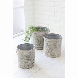 ハーバル・バケツ（L ・M・S）3点セット（OE-30）