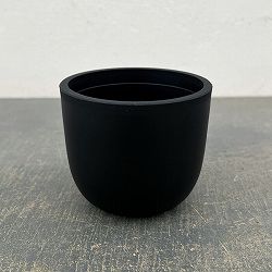 マセタ：プラスチックポット ボウルロング サイズ4（外径8.8×高さ7.7cm）