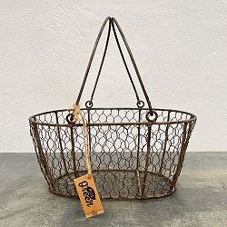 フラワーバスケット 63429　幅29×奥行20×高さ14.5cm