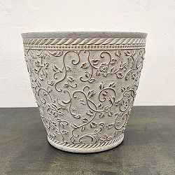 ミニローズベーシックL-IG アイボリー×ゴールド／直径24.5cm（FC052IG）