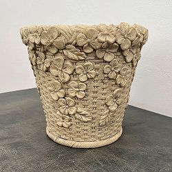 エリーゼバスケットベーシックＳ-IV アイボリー／直径25.5cm（GFB459IV）