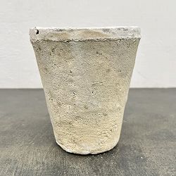 モスポット:ローズポットグレーS（直径13cm×高さ14cm）