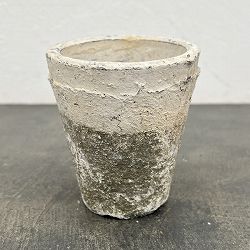 モスポット:ローズポットグレーSS（直径10cm×高さ11cm）