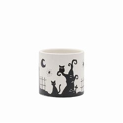 ハロウィンデカールポット25-A-S-BK/ ブラック（CPHW45BK）