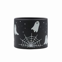ハロウィンデカールポット25-B-L-BK（CPHW48BK）