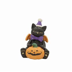 ハロウィンレジンオーナメント25-AキャットOR（HGHW01OR）
